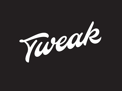 tweak_2 handlettering lettering logo tweak type typography