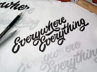 Sketch "it's everywhere it's everything"