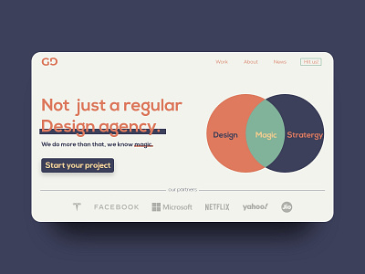 GG Design | Landing page design.