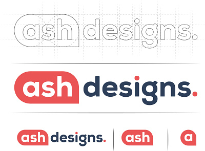 Ash Designs | ogo Design design logo logo design logo designer logo designs logo mark typography