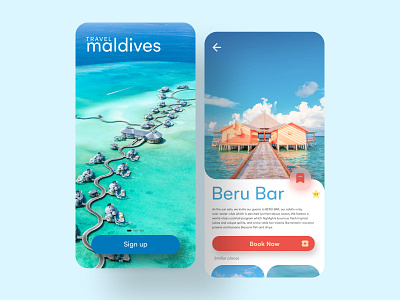 Travel app | UIUX App design