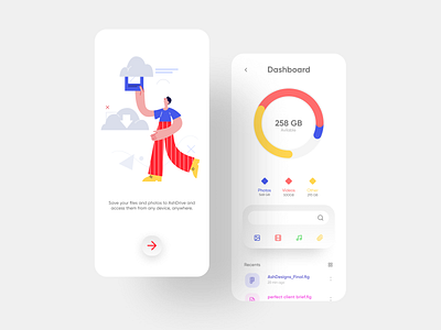 Cloud Storage App | UIUX