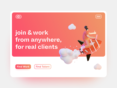 Wurk | UIUX landing page