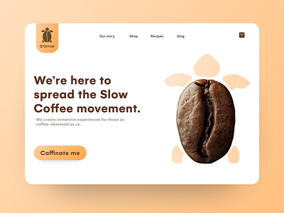 Aramse Coffee | Landing page