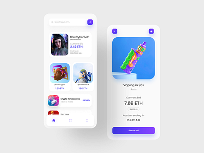 NFT App | UI design