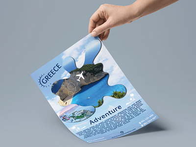 Travel flyer adventure branding design flyer flyers flyers design graphic design mock up travel flyer