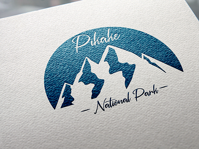 Pikake National Park branding design graphic design icon logo logo design logodesign mock up national park vector