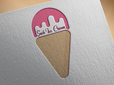 Ice cream logo