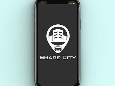 Share City branding city design graphic design iphone mockup logo logo design logodesign mock up taxi app vector