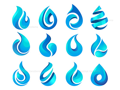 Water drop app brand branding design gradient graphic icon illustration illustrator logo logo design logodesign logotype vector water waterdrop