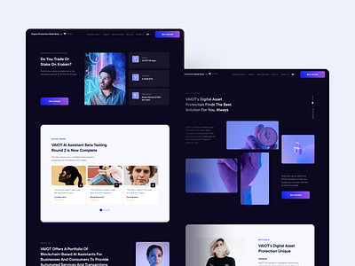 Crypto Protection by VAIOT clean design clean nft crypto crypto design cryptoinspiration cryptoweb dark mode dark mode crypto design desktop nft graphic design inspiration nft nftinspiration simpledesign ui ui crypto ui nft uiux ux