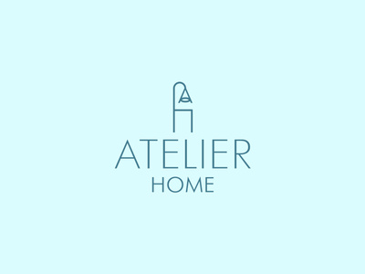 Atelier Logo typography minimalist logo minimal vector logo logotype branding brand identity brand design
