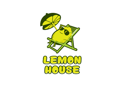 Lemon House Logo brand design brand identity branding character character design characterdesign design illustration logotype vector