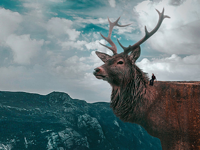 Photo Manipulation Tutorial - Giant Deer