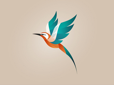 Bird Illustration art bird design branding design flat illustration illustration illustrator design illustrator tutorial logo minimal