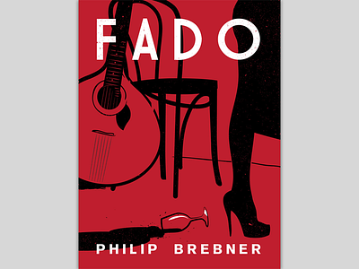 Fado Guitar book brebner. ebook fado guitar illustration philip port portugal red