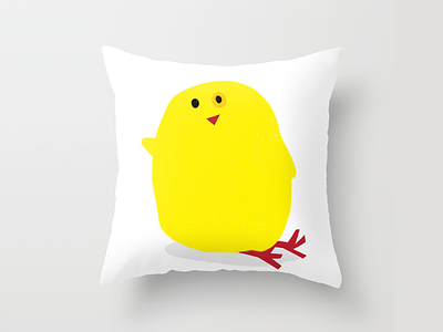 Cute Fluffy Yellow Baby Chick