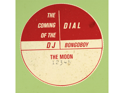 The Coming of the Dial cover art dial retro single telephone telephony typography