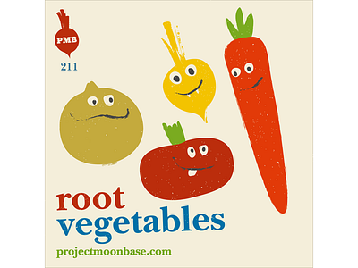 Root Vegetables carrot illustration kids onion turnip vampireturnip vegetables
