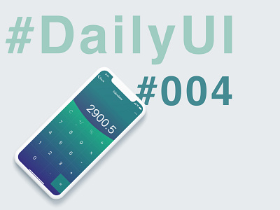 Daily UI challenge #004 003 004 app calculate calculator calculator app calculator ui daily daily 100 challenge daily ui dailyui design illustration mobile mobile app mobile design mobile ui sketch ui ux