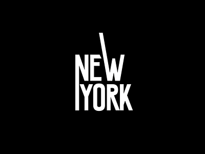 NY logo exploration graphicdesign logo newyork ny type