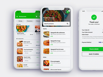 Nobly Delivery app app delivery food react native uiux design