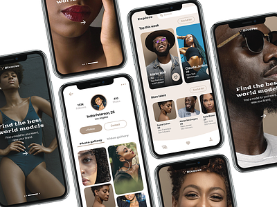 Diverse app app black diversity fashion models