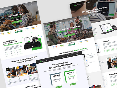 Nobly POS website design