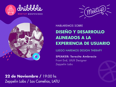 Montevideo Dribbble Meetup design meetup montevideo ux