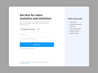 Sign up page button component creative cta design details forms input interface landing page log in onboarding page panel password registration saas sign up ui uxui