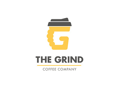 The Grind - ThirtyLogos #2 design graphic design identity illustrator logo logo design marks space thirtylogos