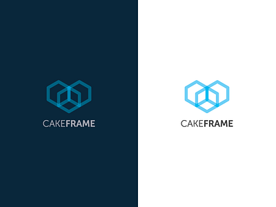 Cake Frame Logo Final branding cake cake frame frame logo