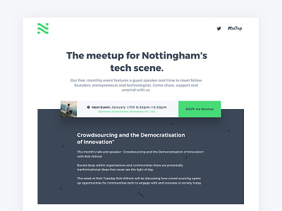 Nott Tuesday Concept Desktop concept nottingham tech