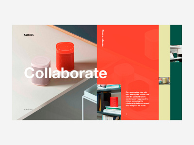 Sonos collaboration hay homepage music press press release sonos sound