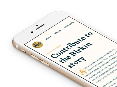 Birkin Building Nottingham contribute history iphone mobile ui ux
