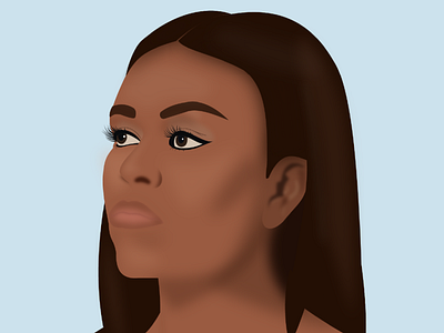 Michelle Obama author design graphicdesign illustration president vector