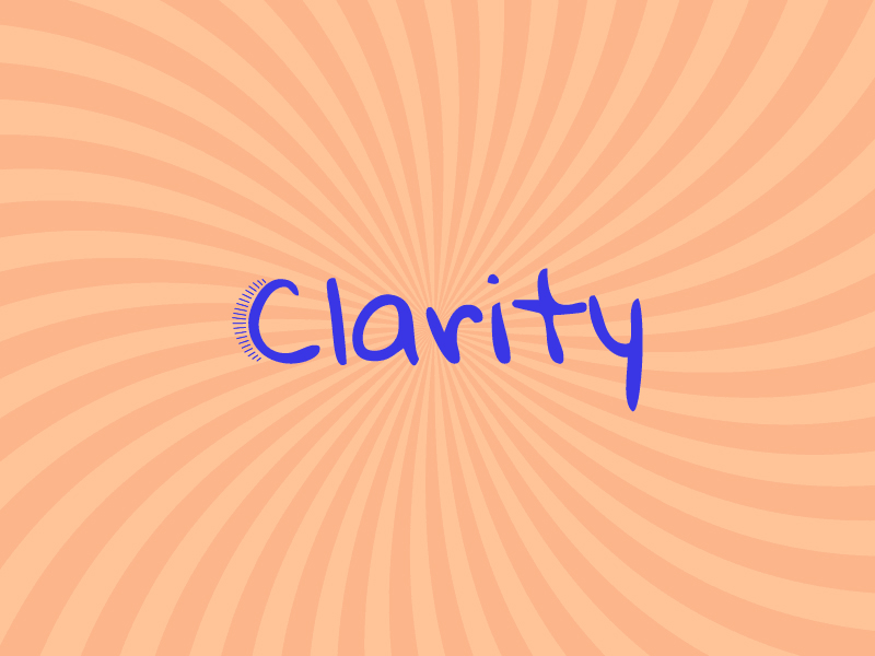 Clarity branding design eye graphicdesign illustration logo vector