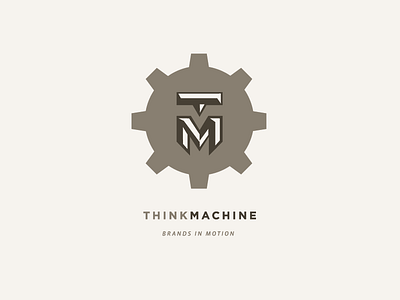 Think Machine version 2 creative flat logo