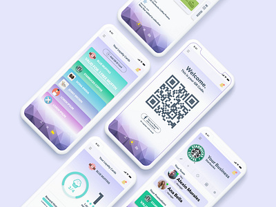 Rewards app app design ui ux