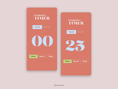 DailyUI013: Design a Countdown Timer 014 adobexd app dailyui dailyui0014 design ui ux