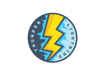 Thunder & Lightning Concept logos