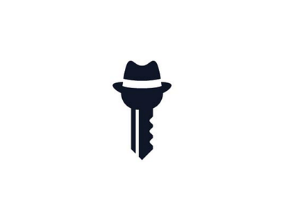 Fedora Key Logo Concept