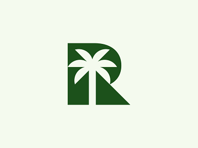 R Palm Logo | Available for Sale