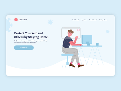 COVID-19 Awareness Landing Page