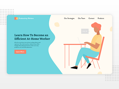 Work At Home Landing Page