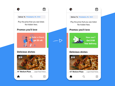 Food Delivery App Promotions delivery delivery app delivery service food app food delivery food delivery app food delivery application food delivery service promotion promotion design promotional design promotions ui ui ux uidesign uiux ux ux ui uxdesign uxui