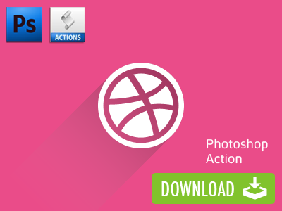 Free Long Shadow Photoshop Action action atn download free long shadow photoshop psd shadow