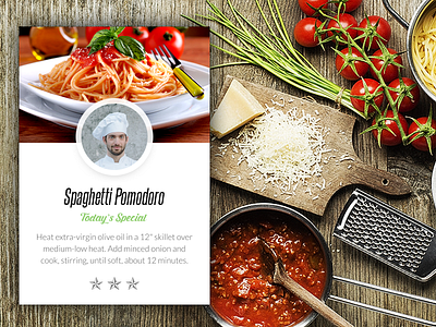 Ingredients Widget food food widget ingredients italian pasta tomato widget