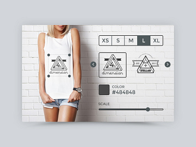 Tshirt Creator Widget