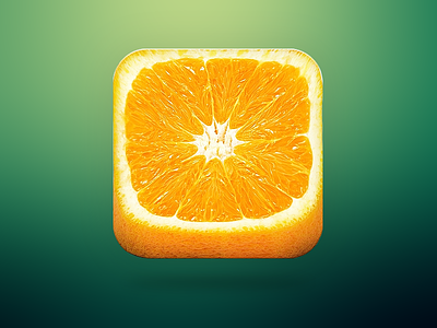 Orange Icon app fruit icon orange